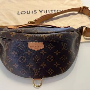 Louis Vuitton Monogram Canvas Brown Crossbody Bumbag